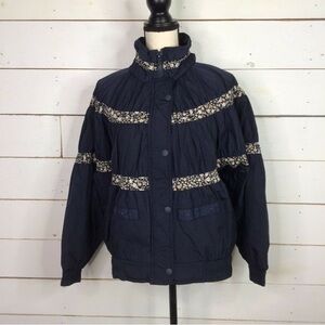 BNWT! Free people on my mind navy bomber jacket